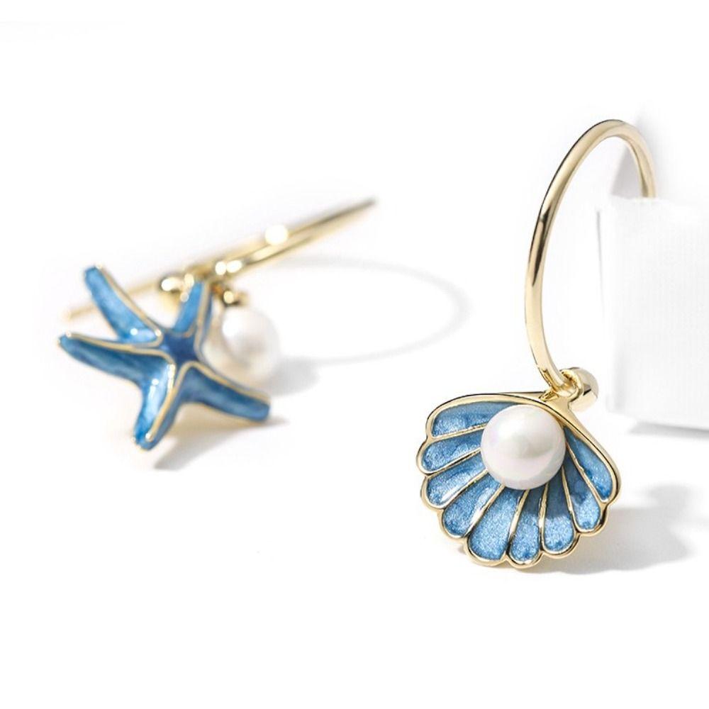 Zinc Zinc Alloy Pearl Earrings Blue Dangle Earrings Drip Glaze Ear Accessories Daily Wear синий
Zinc Zinc Alloy Pearl Earrings Blue Dangle Earrings Drip Glaze Ear Accessories Daily Wear синий