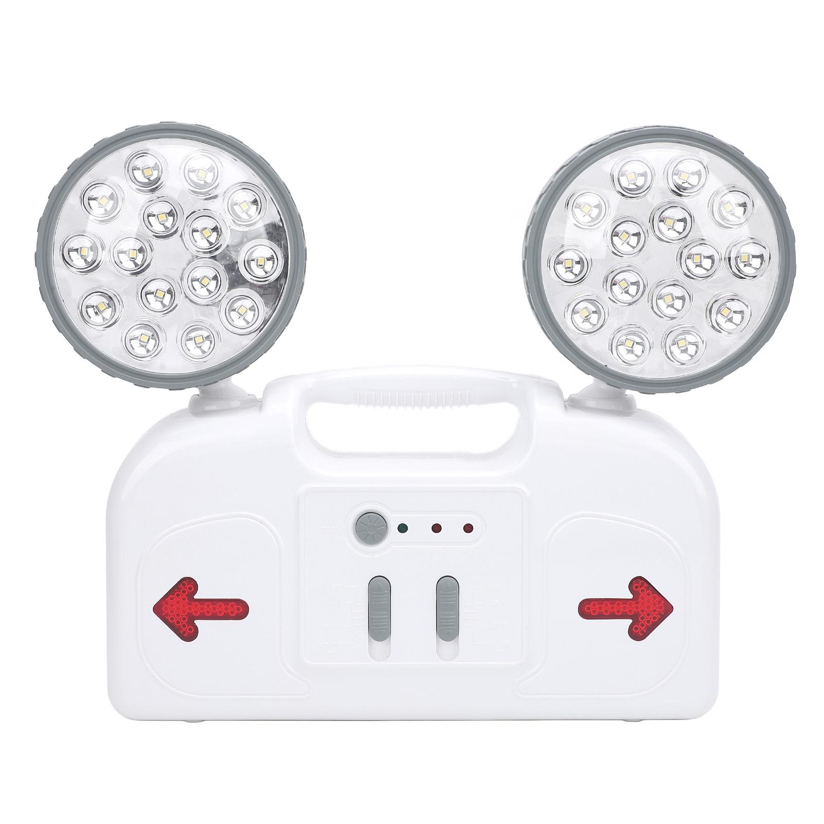 LED Emergency Light 2 Lamps 3 Hour Battery Backup Power High Brightness Exit Emergency Light
LED Emergency Light 2 Lamps 3 Hour Battery Backup Power High Brightness Exit Emergency Light