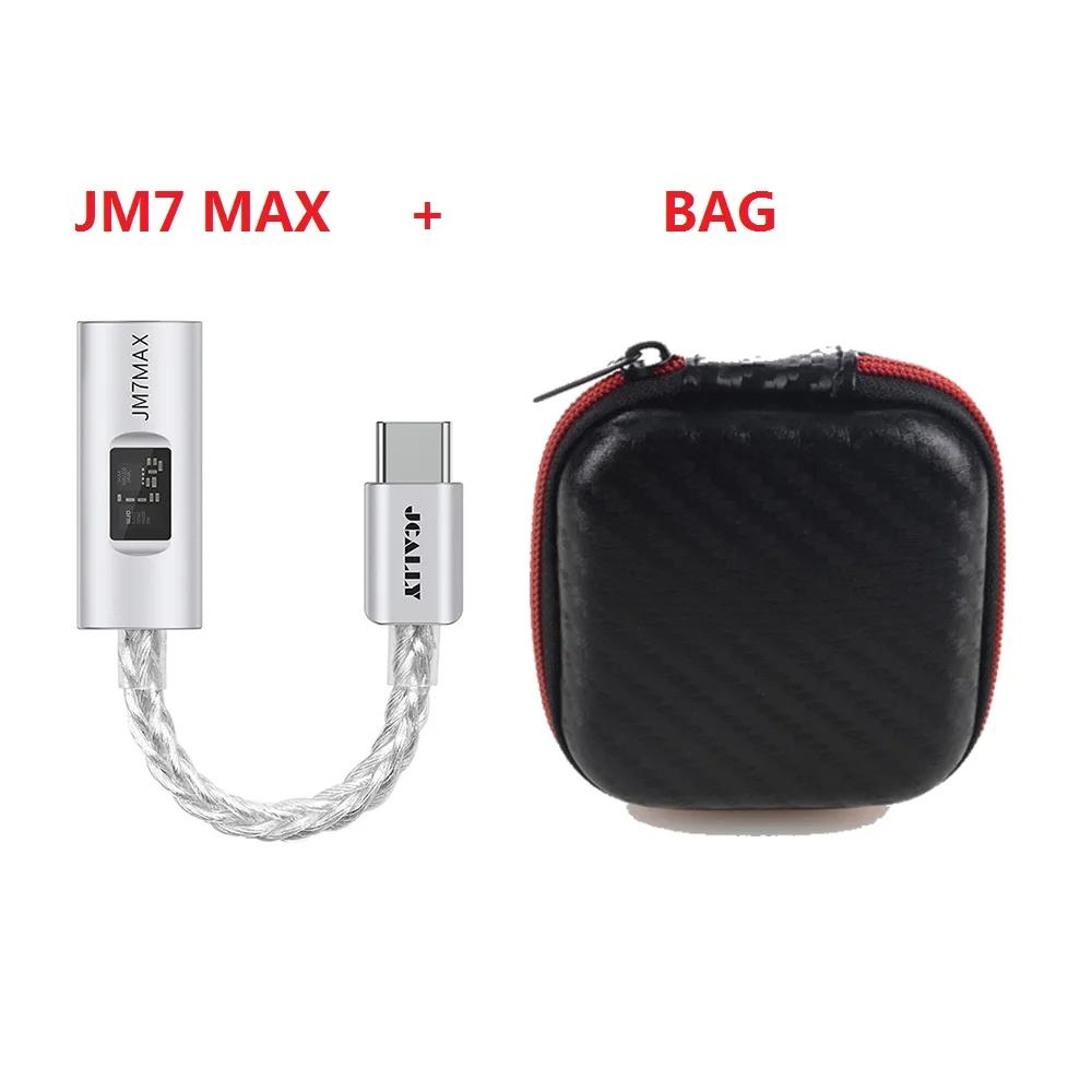 JCALLY JM7 MAX CX31993 Hifi DAC Type-C to 3.5mm Digital Audio Decoding Portable Headphone Amplifier DAC Type C to 3.5mm LXDA AMP JM7MAX-BAG
JCALLY JM7 MAX CX31993 Hifi DAC Type-C to 3.5mm Digital Audio Decoding Portable Headphone Amplifier DAC Type C to 3.5mm LXDA AMP JM7MAX-BAG