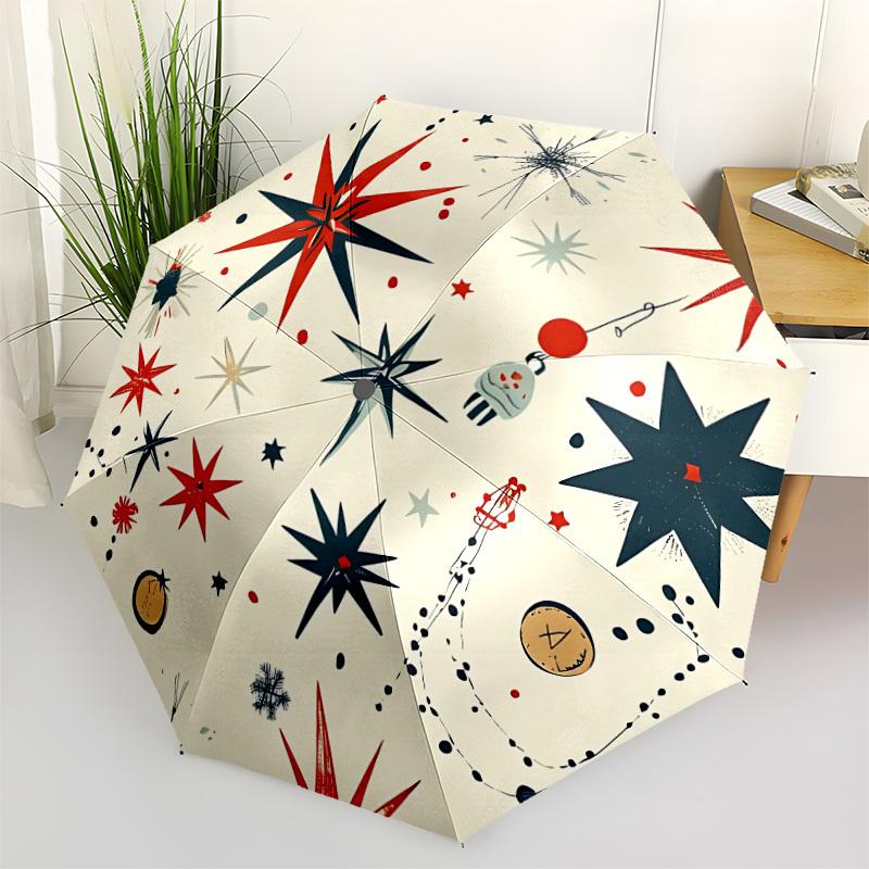 1pc Space Art Automatic Opening/Closing Folding Umbrella with 8 Ribs, Plastic Handle, Windproof Portable Sunshade Umbrella yy251222208
1pc Space Art Automatic Opening/Closing Folding Umbrella with 8 Ribs, Plastic Handle, Windproof Portable Sunshade Umbrella yy251222208