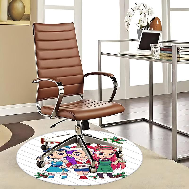 1pc HUNTRIX Christmas Anime Cartoon Design Round Carpet Office Chair Mat, NonSlip Rug for Home Decor 80cm
1pc HUNTRIX Christmas Anime Cartoon Design Round Carpet Office Chair Mat, NonSlip Rug for Home Decor 80cm