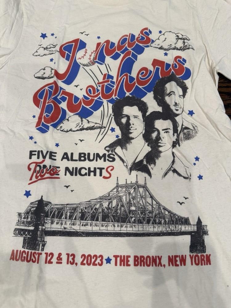 1 Side Jonas Brothers NYC Concert T Shirt White Unisex S5XL KY009 Unisex T-Shirt M
1 Side Jonas Brothers NYC Concert T Shirt White Unisex S5XL KY009 Unisex T-Shirt M