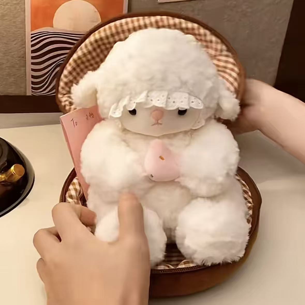 Шоколадный барашек плюшевая кукла пара подарок на день рождения кукла для сопровождения кукла для подруг 25 cm.
Шоколадный барашек плюшевая кукла пара подарок на день рождения кукла для сопровождения кукла для подруг 25 cm.