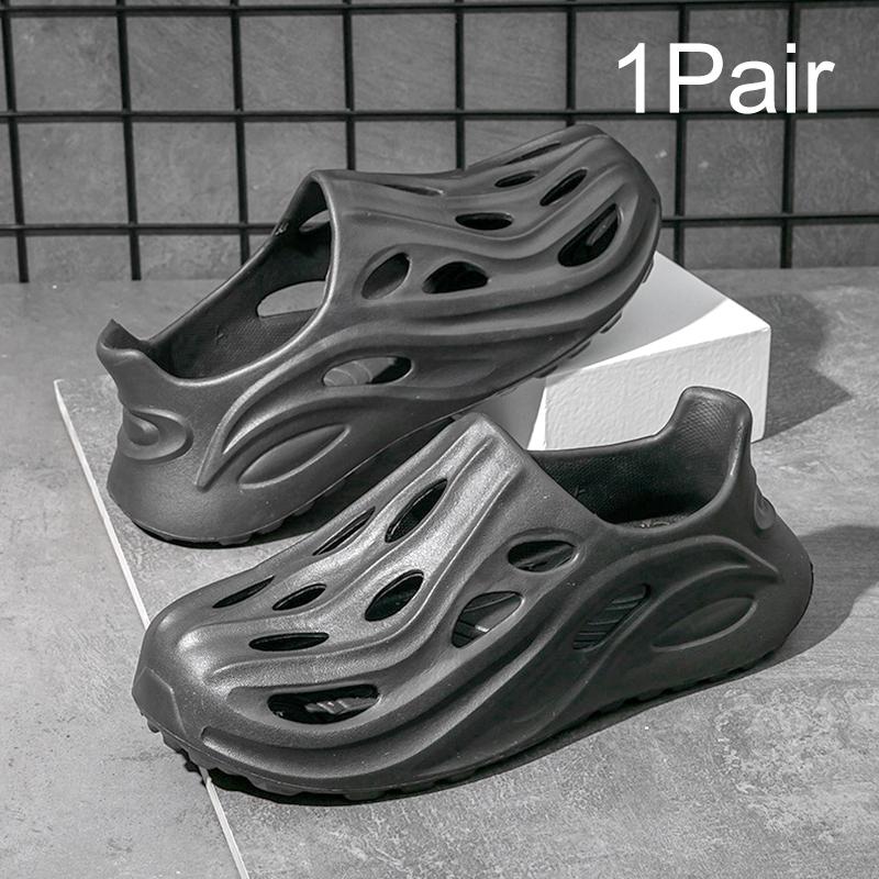 1 пара Мужские дышащие нескользящие тапочки на толстой подошве, мягкие сандалии, модные удобные шлепанцы, пляжная обувь, клоги для плавания 40-41
1 пара Мужские дышащие нескользящие тапочки на толстой подошве, мягкие сандалии, модные удобные шлепанцы, пляжная обувь, клоги для плавания 40-41