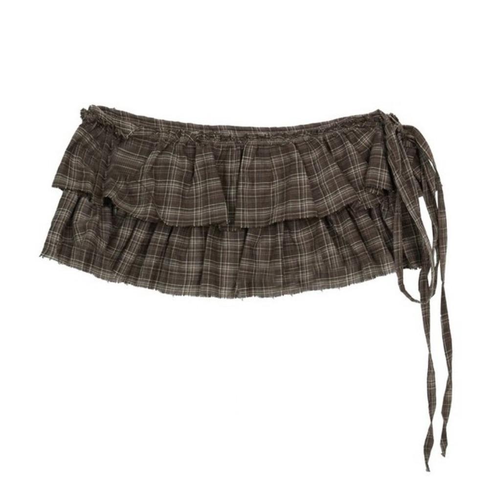 Sweet Lace Up Hip Scarf Hip-hop Ruffled Edge Waistband Jazz Dance Costumes Accessory Style 1-Coffee
Sweet Lace Up Hip Scarf Hip-hop Ruffled Edge Waistband Jazz Dance Costumes Accessory Style 1-Coffee