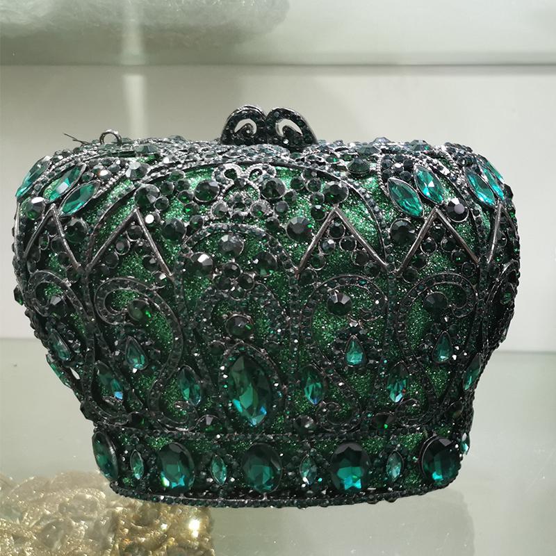 Crown Green Evening Clutch Purses Rhinestone Diamond Lady Clutches Crystal Party Prom Purses Women’s Stone Formal Party Handbags 17cmX14cmX9.5cm
Crown Green Evening Clutch Purses Rhinestone Diamond Lady Clutches Crystal Party Prom Purses Women’s Stone Formal Party Handbags 17cmX14cmX9.5cm