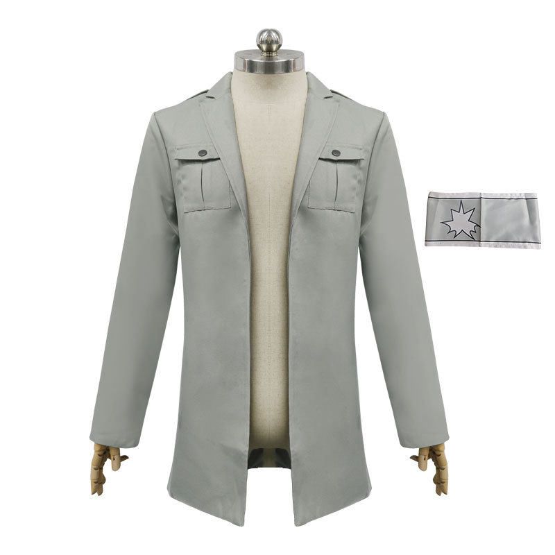 Attack on Titan Cosplay Season 4 Survey Corps Cosplay Costume Eren Yeager Cosplay Anime Costume Allen Top + Gray Armband S
Attack on Titan Cosplay Season 4 Survey Corps Cosplay Costume Eren Yeager Cosplay Anime Costume Allen Top + Gray Armband S