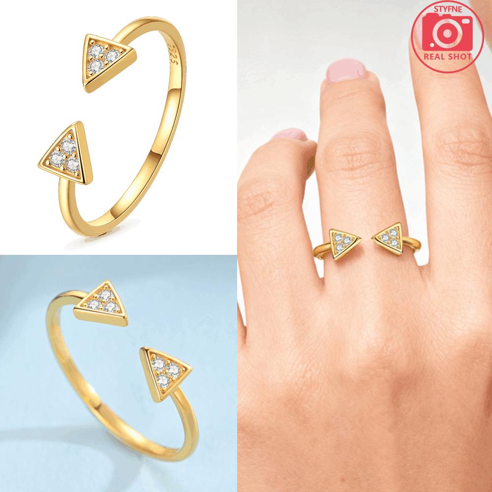 Original Ring Copper Golden Triangle Geometric Ring Woman S Open Ring Anniversary Fine Gift Accessory
Original Ring Copper Golden Triangle Geometric Ring Woman S Open Ring Anniversary Fine Gift Accessory