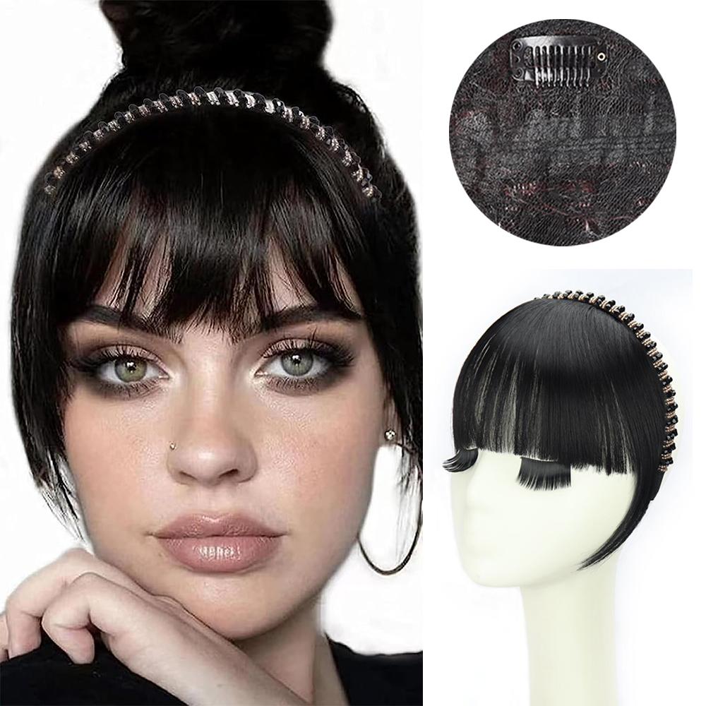 LISI HAIR 1 шт. Элегантные синтетические волосы на заколках, челка, парик, резинка для волос на лбу, челка, наполнитель, волосы для женщин, повседневные и праздничные волосы 25cm
LISI HAIR 1 шт. Элегантные синтетические волосы на заколках, челка, парик, резинка для волос на лбу, челка, наполнитель, волосы для женщин, повседневные и праздничные волосы 25cm