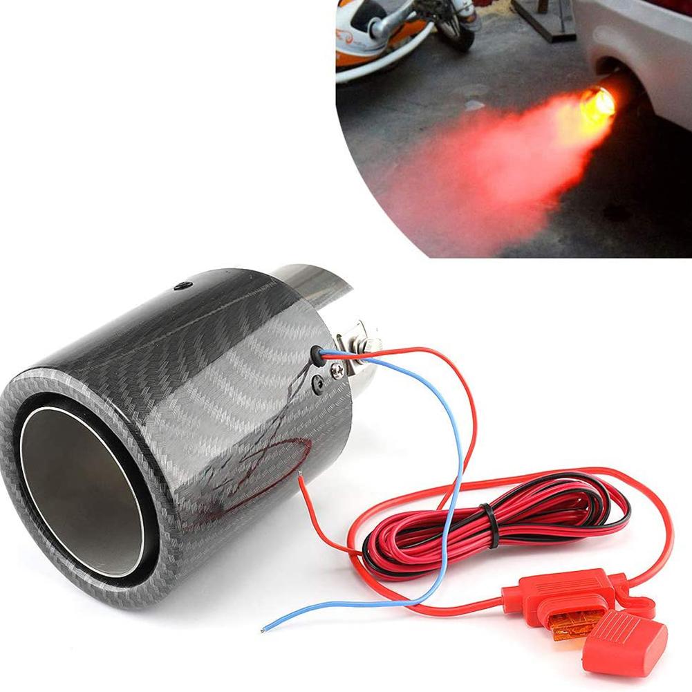 Luminous Led Exhaust Muffler With Led Colorful Lights Easy Installation Carbon Fiber Car Tail Pipe Light Muffler Exhaust Systems
Luminous Led Exhaust Muffler With Led Colorful Lights Easy Installation Carbon Fiber Car Tail Pipe Light Muffler Exhaust Systems
