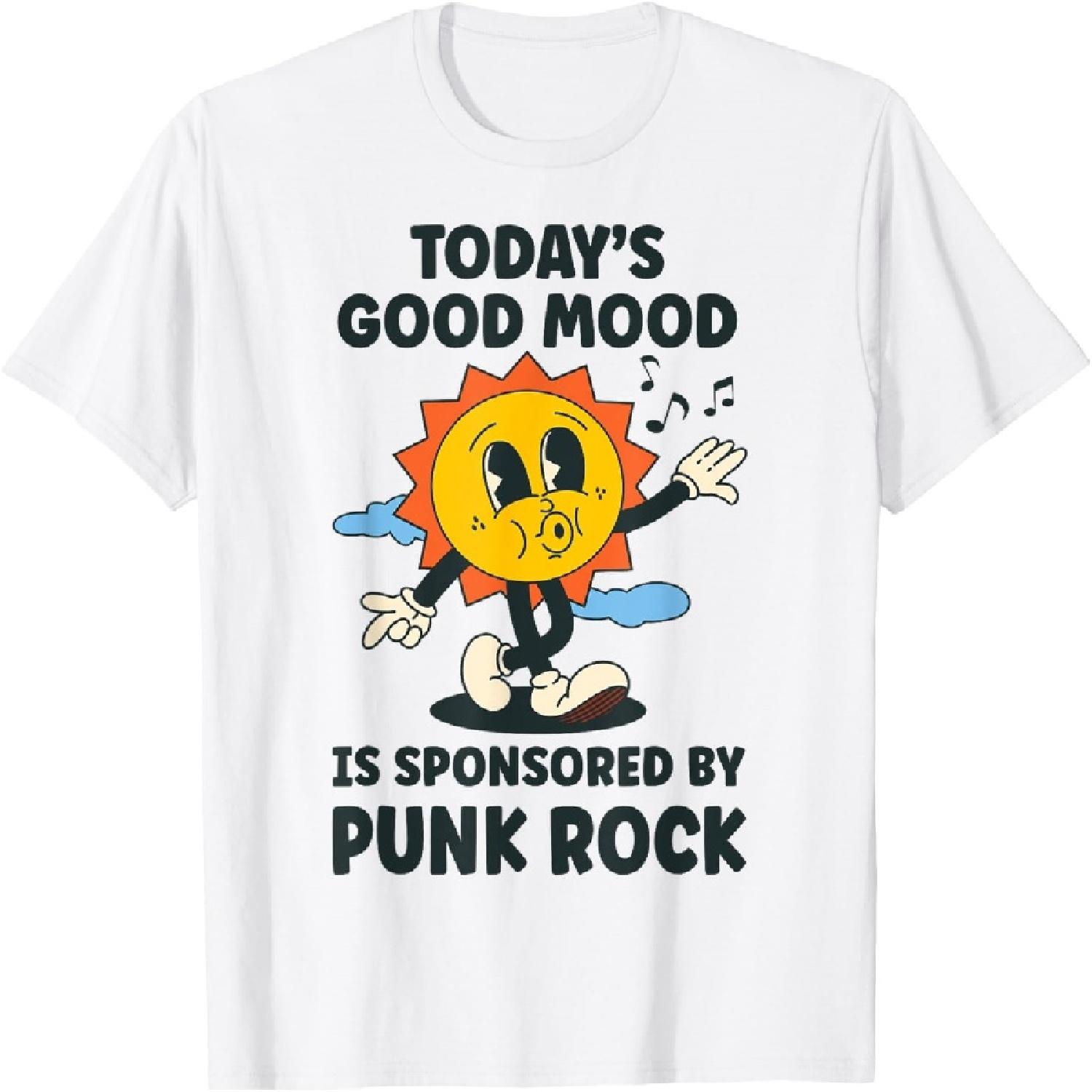 Today s Good Mood Is Sponsored By Punk Rock Retro Funny T-Shirt XXXXXL білий
Today s Good Mood Is Sponsored By Punk Rock Retro Funny T-Shirt XXXXXL білий