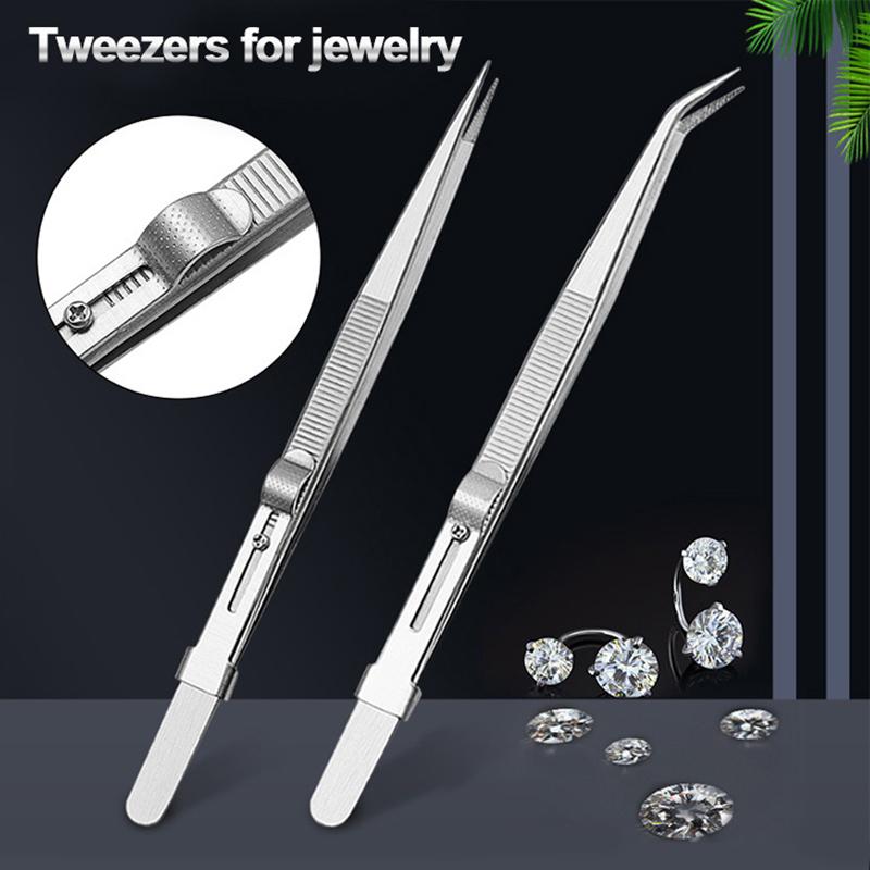 Stainless Steel Tweezers Electronic Component Repair Tools Multipurpose Tweezers Professional High Quality Jewelry Tweezers 163*8mm
Stainless Steel Tweezers Electronic Component Repair Tools Multipurpose Tweezers Professional High Quality Jewelry Tweezers 163*8mm