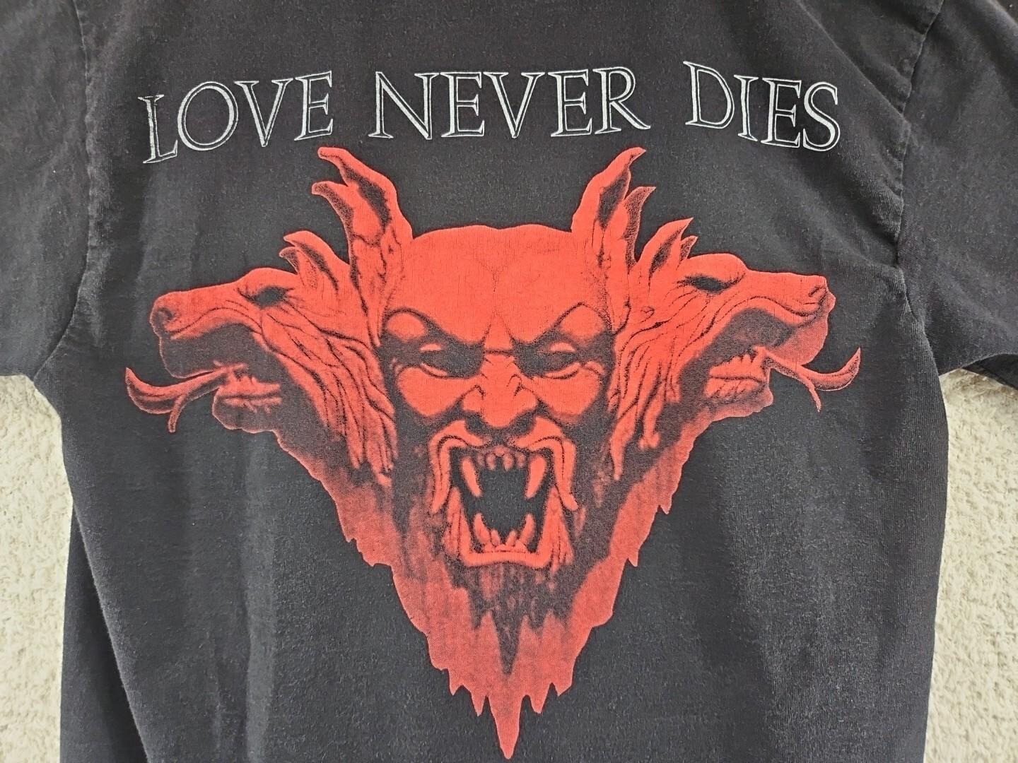 1992 Bram Stokers Dracula Movie Love Never Dies Reprint Shirt AN55259 Unisex T-Shirt L
1992 Bram Stokers Dracula Movie Love Never Dies Reprint Shirt AN55259 Unisex T-Shirt L