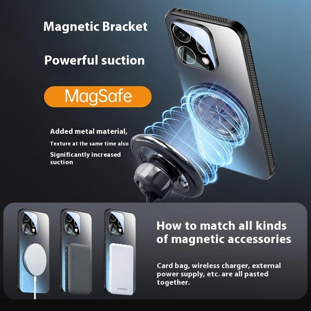 For Oppo Reno14 5G (Global) Magnetic Case Rotating Kickstand PC+TPU Heat Dissipation Phone Cover with Lens Protection Navy Blue
For Oppo Reno14 5G (Global) Magnetic Case Rotating Kickstand PC+TPU Heat Dissipation Phone Cover with Lens Protection Navy Blue