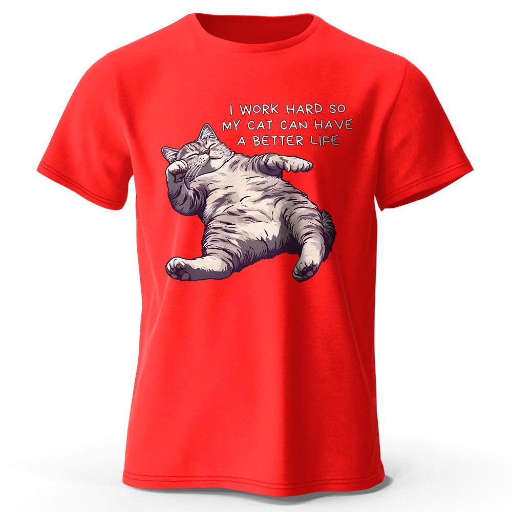 Kawaii Cat Lover Printed 100 Cotton TShirt Soft Breathable Round Neck Short Sleeve Tee Unisex Cute Playful Style S
Kawaii Cat Lover Printed 100 Cotton TShirt Soft Breathable Round Neck Short Sleeve Tee Unisex Cute Playful Style S