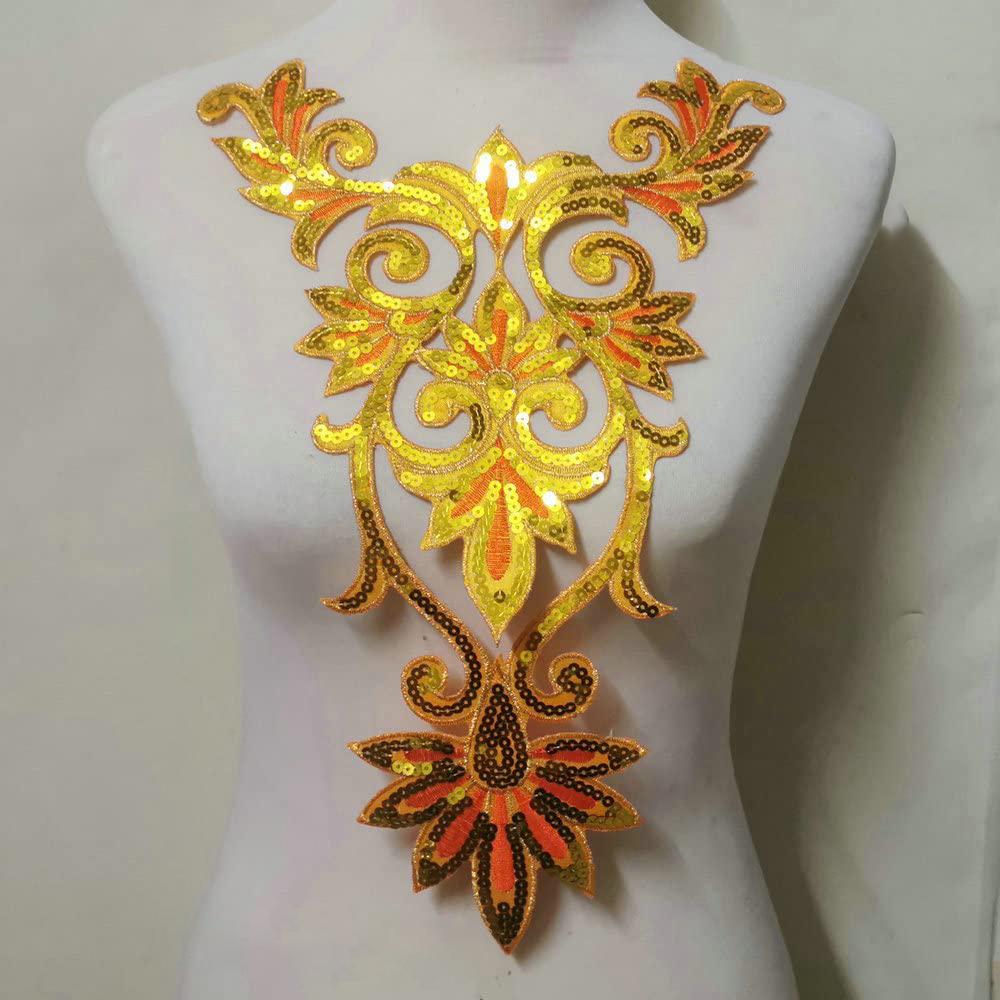 1 шт. Воротник с пайетками, вышитые нашивки, аппликация, нашивка для одежды, украшение золотистый
1 шт. Воротник с пайетками, вышитые нашивки, аппликация, нашивка для одежды, украшение золотистый