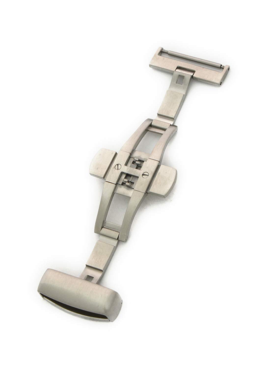 CASSIS Watch Strap with D-Buckle (PBF D-BUCKLE), Satin Finish, 22mm, Silver, with Replacement Tool, CASSS022
CASSIS Watch Strap with D-Buckle (PBF D-BUCKLE), Satin Finish, 22mm, Silver, with Replacement Tool, CASSS022