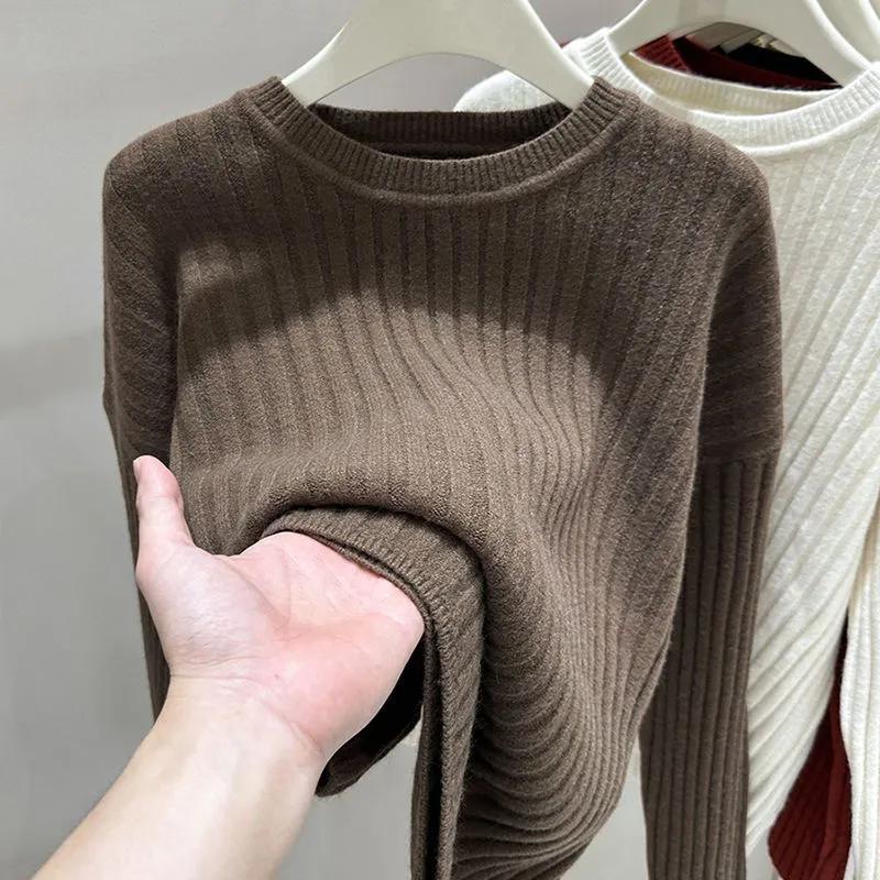 Женский свитер Зимний Утепленный Пуловер Теплый Вязаный Эластичный С Длинным Рукавом Оверсайз Джемпер Свитер Топы L коричневый
Женский свитер Зимний Утепленный Пуловер Теплый Вязаный Эластичный С Длинным Рукавом Оверсайз Джемпер Свитер Топы L коричневый