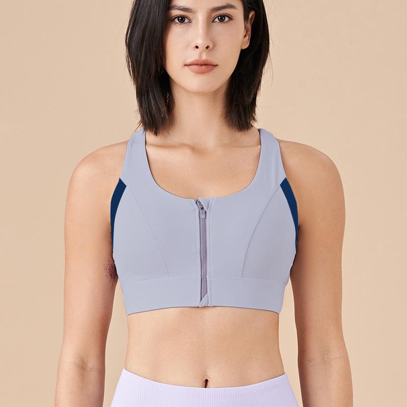 Женский спортивный бюстгальтер с передней молнией, ударопрочный - Летний жилет для бега и йоги с красивым дизайном спины для фитнеса высокой интенсивности M
Женский спортивный бюстгальтер с передней молнией, ударопрочный - Летний жилет для бега и йоги с красивым дизайном спины для фитнеса высокой интенсивности M
