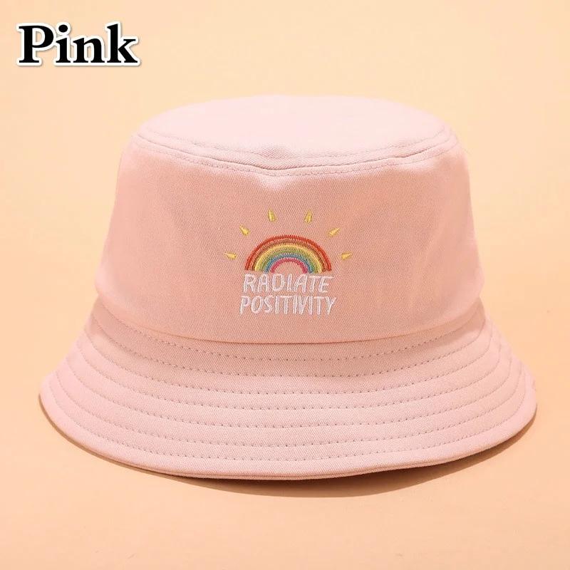 Новая унисекс складная вышитая панама с принтом радуги, уличная солнцезащитная кепка, шляпы рыбака, шляпы для женщин, панама розовый
Новая унисекс складная вышитая панама с принтом радуги, уличная солнцезащитная кепка, шляпы рыбака, шляпы для женщин, панама розовый