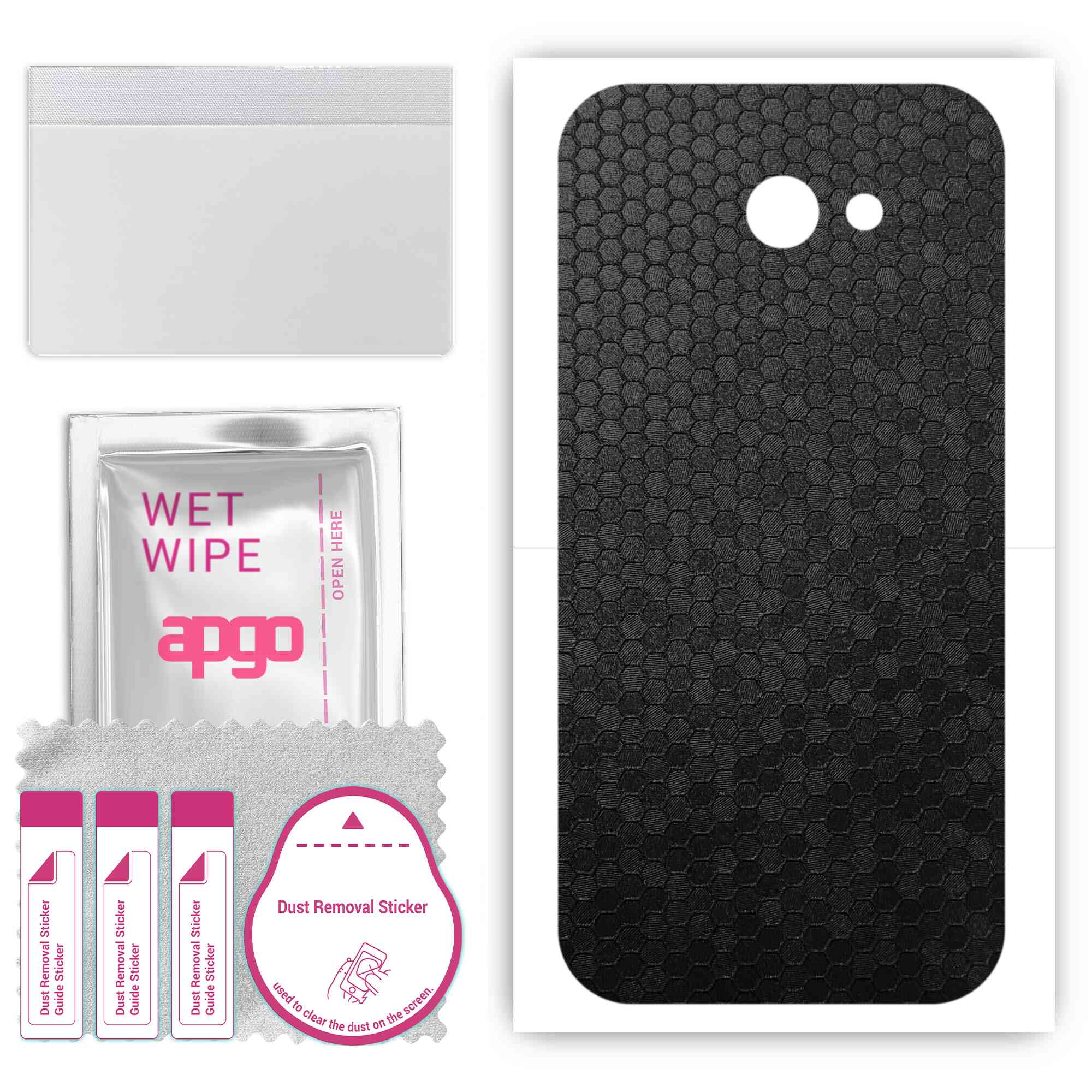 Apgo Protective Skin Sticker для задньої панелі, сумісний із Samsung Galaxy A7 (2017 р), Обгортка плівка, фольга, вініл – візерунок у чорних сотах
Apgo Protective Skin Sticker для задньої панелі, сумісний із Samsung Galaxy A7 (2017 р), Обгортка плівка, фольга, вініл – візерунок у чорних сотах