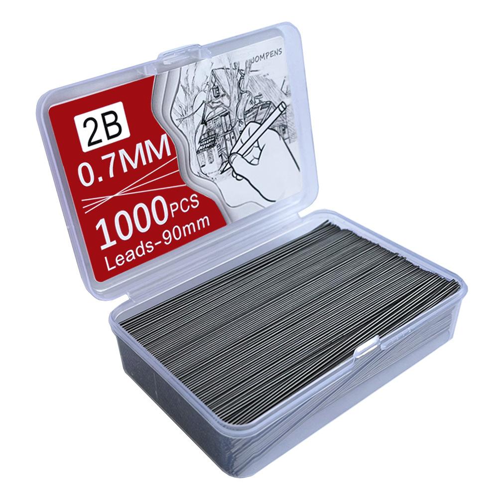 1000/250 шт. Свинцовые стержни, 0,5/0,7/0,9/1,3/2,0 мм HB, устойчивые к разрушению механические стержни для карандашей, офисные школьные принадлежности
1000/250 шт. Свинцовые стержни, 0,5/0,7/0,9/1,3/2,0 мм HB, устойчивые к разрушению механические стержни для карандашей, офисные школьные принадлежности