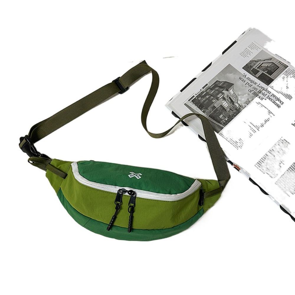 Large Capacity Sports Chest Bag Nylon Men Waist Bag Simple Crossbody Dumpling Bag Boys зелёный
Large Capacity Sports Chest Bag Nylon Men Waist Bag Simple Crossbody Dumpling Bag Boys зелёный
