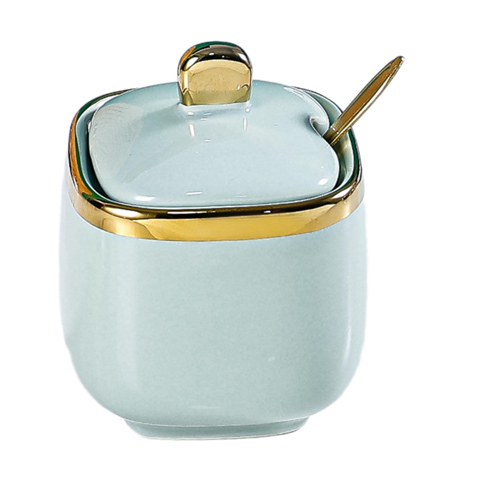 Ceramic Sugar Bowl ,Condiment Jar ,about 300ml ,Condiment Pot, Salt Container for Home Kitchen Coffee Bar Counter Restaurant
Ceramic Sugar Bowl ,Condiment Jar ,about 300ml ,Condiment Pot, Salt Container for Home Kitchen Coffee Bar Counter Restaurant