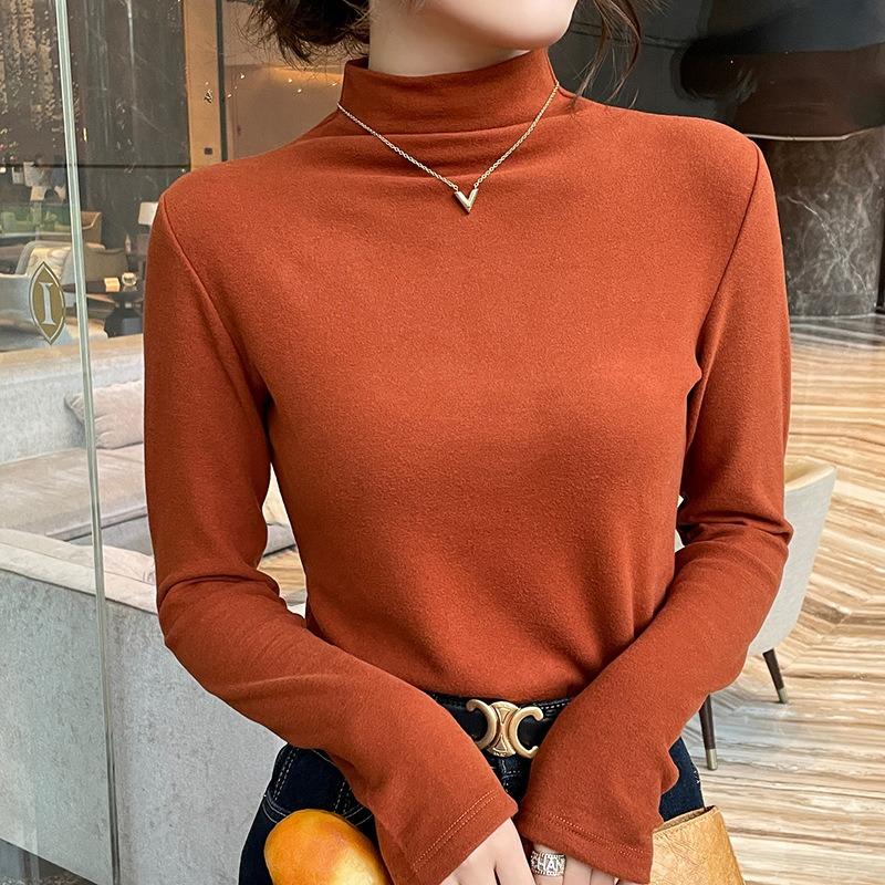 Полуводолазка двусторонняя немецкая бархатная нижняя рубашка для женщин весна осень и зима облегающий крой новый стиль плюс бархатный утолщенный теплый топ XL
Полуводолазка двусторонняя немецкая бархатная нижняя рубашка для женщин весна осень и зима облегающий крой новый стиль плюс бархатный утолщенный теплый топ XL