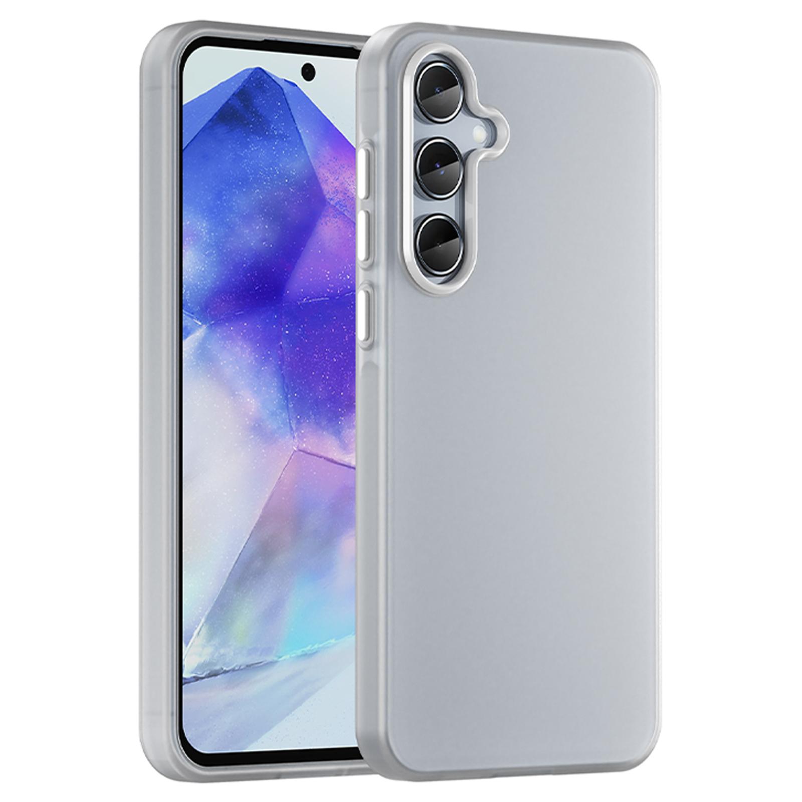 For Samsung Galaxy A55 5G Case TPU + PC Phone Back Cover Matte Translucent Design B
For Samsung Galaxy A55 5G Case TPU + PC Phone Back Cover Matte Translucent Design B