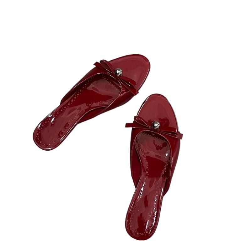 Fashion 2025 New Open Toe Women s Slippers Summer Polka Dot Med Heel Bow Tie Modern Sandals Outdoor Fashion Daily Dress Slippers Zapatos 35 красный
Fashion 2025 New Open Toe Women s Slippers Summer Polka Dot Med Heel Bow Tie Modern Sandals Outdoor Fashion Daily Dress Slippers Zapatos 35 красный