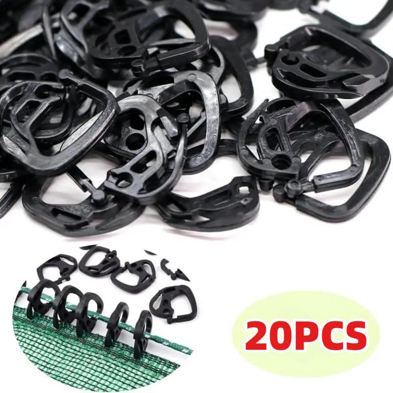 Shade Cloth Plastic Clips Hooks Reusable Lock Grip for Sunshade Net Windproof Garden Buckle Clip for Tent Shelters Fixing A-20pcs
Shade Cloth Plastic Clips Hooks Reusable Lock Grip for Sunshade Net Windproof Garden Buckle Clip for Tent Shelters Fixing A-20pcs