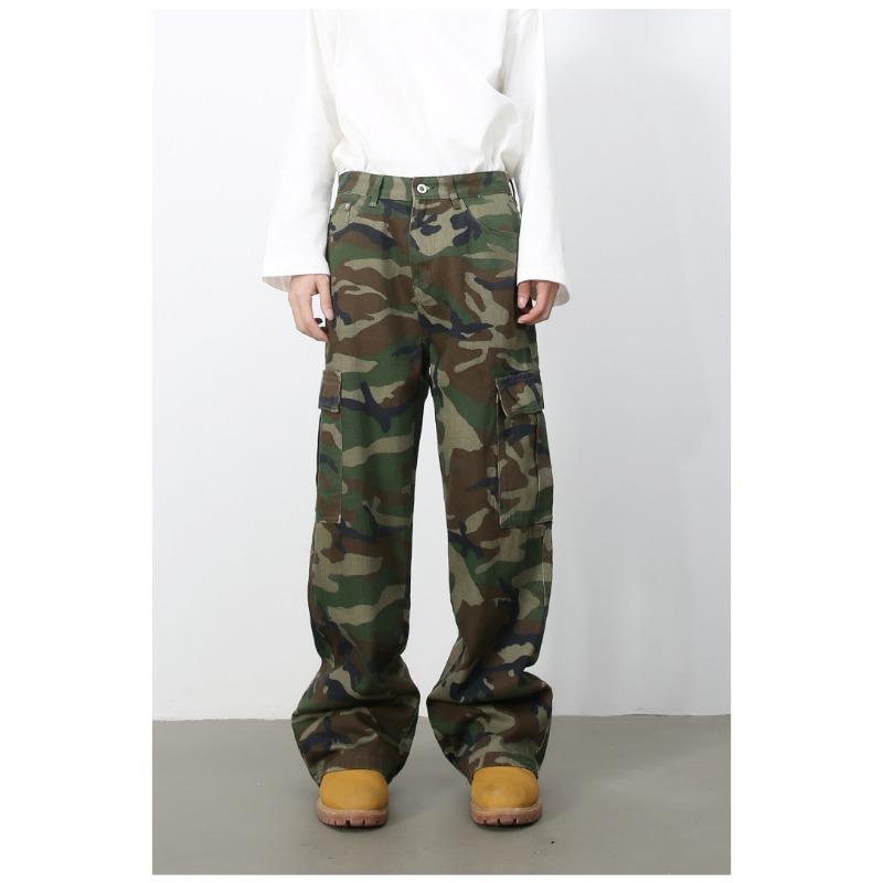 High Street Large Pockets Camouflage Work Jeans Men s Loose Straight Wide Leg Pants Straight Loose Jeans for Men Fashionable and Comfortable Pants XL
High Street Large Pockets Camouflage Work Jeans Men s Loose Straight Wide Leg Pants Straight Loose Jeans for Men Fashionable and Comfortable Pants XL