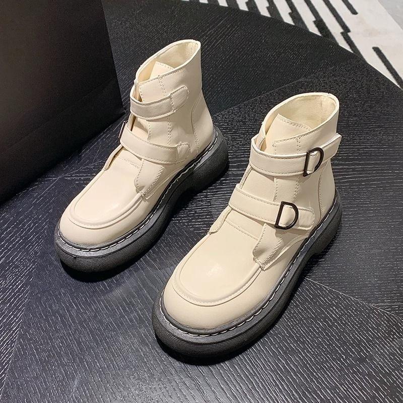 Thick-soled Martin boots women s 2025 autumn new versatile short boots retro British style sweet cool thin single boots tide 35 бежевый
Thick-soled Martin boots women s 2025 autumn new versatile short boots retro British style sweet cool thin single boots tide 35 бежевый