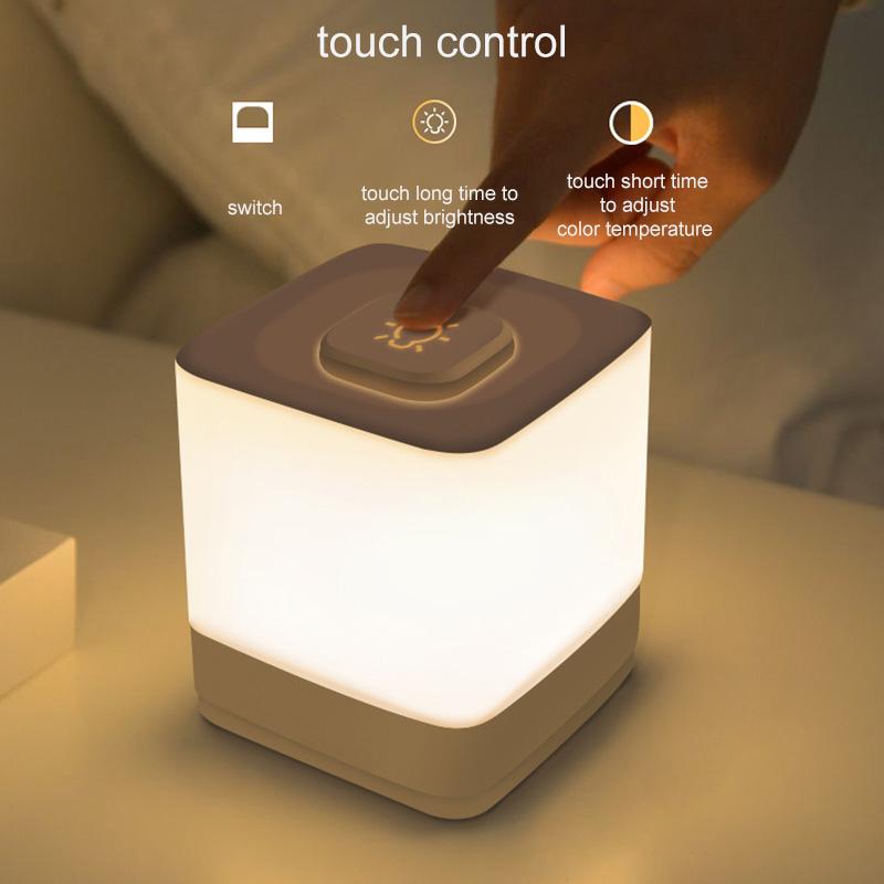 4000mAh Rechargeable Night Light Three Color Stepless Dimming Touch Control Lamp Type A
4000mAh Rechargeable Night Light Three Color Stepless Dimming Touch Control Lamp Type A