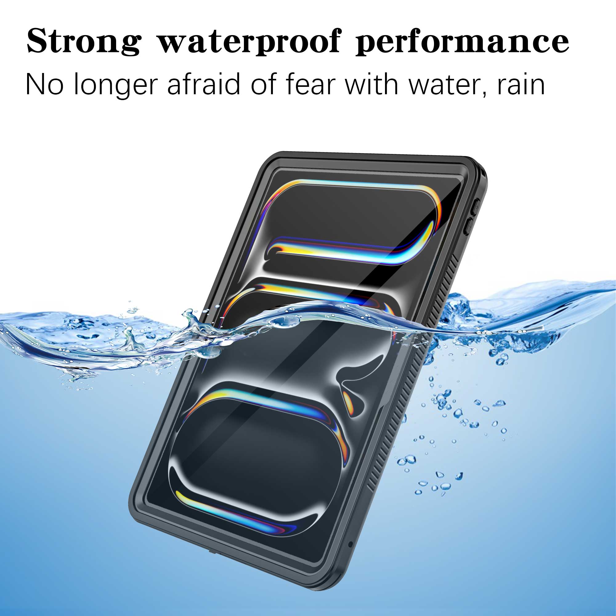 For iPad Pro 11 (2024) PC+PET+TPU Tablet Case IP68 Waterproof Anti-Drop Shell A
For iPad Pro 11 (2024) PC+PET+TPU Tablet Case IP68 Waterproof Anti-Drop Shell A