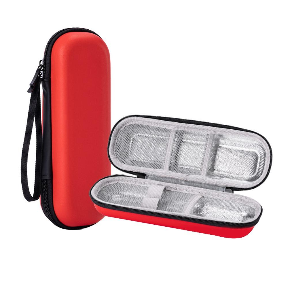 Durable PU Insulin Cooling Bag Waterproof Thermal Insulated Pen Bag Glaciated Cold Storage Bag for Diabetics червоний
Durable PU Insulin Cooling Bag Waterproof Thermal Insulated Pen Bag Glaciated Cold Storage Bag for Diabetics червоний