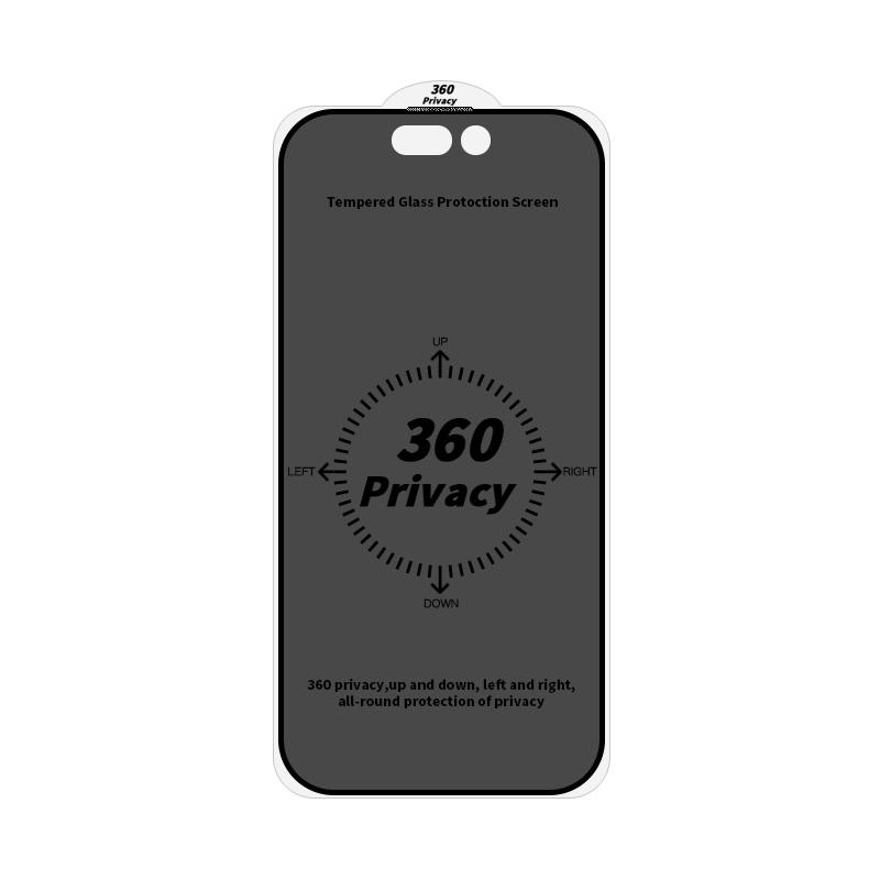 RURIHAI For iPhone 16 Plus 360 Degree Anti-Spy Screen Protector Silk Printing Full Cover Film Type A
RURIHAI For iPhone 16 Plus 360 Degree Anti-Spy Screen Protector Silk Printing Full Cover Film Type A