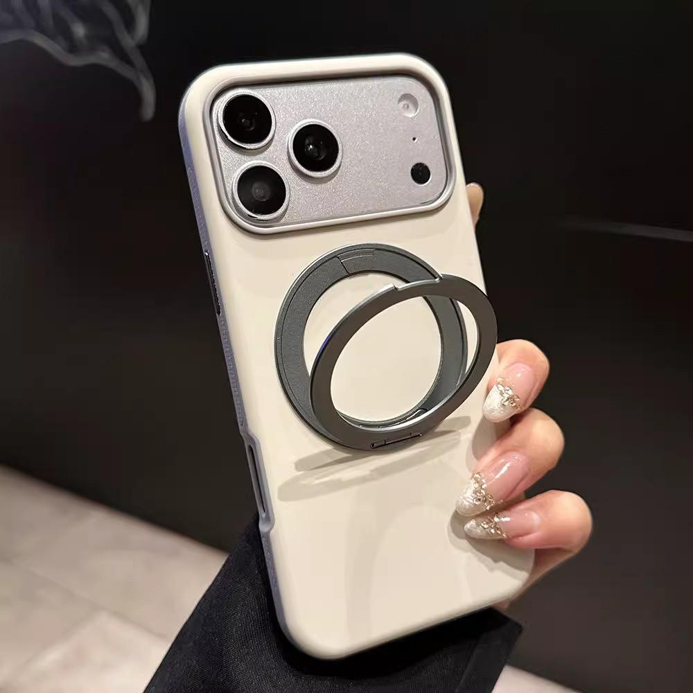 Compatible with iPhone 17 Pro Max Matte Case, Apple 16 Pro 360° Rotating Bracket, Anti-Slip Frame for iPhone 14 & 15. 16 Pro Max
Compatible with iPhone 17 Pro Max Matte Case, Apple 16 Pro 360° Rotating Bracket, Anti-Slip Frame for iPhone 14 & 15. 16 Pro Max