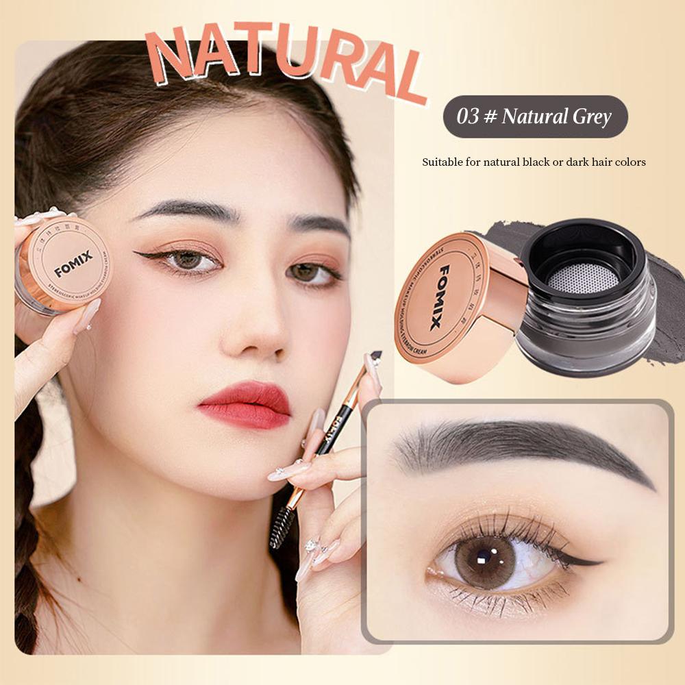 FOMIX 3-цветный гель для бровей, стойкий, водостойкий и устойчивый к поту, не размазывается, пудра для бровей
FOMIX 3-цветный гель для бровей, стойкий, водостойкий и устойчивый к поту, не размазывается, пудра для бровей