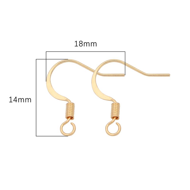 20 шт. медный крючок, очаровательные ювелирные изделия для самостоятельного изготовления серег, ювелирных изделий 14x18mm золотой
20 шт. медный крючок, очаровательные ювелирные изделия для самостоятельного изготовления серег, ювелирных изделий 14x18mm золотой