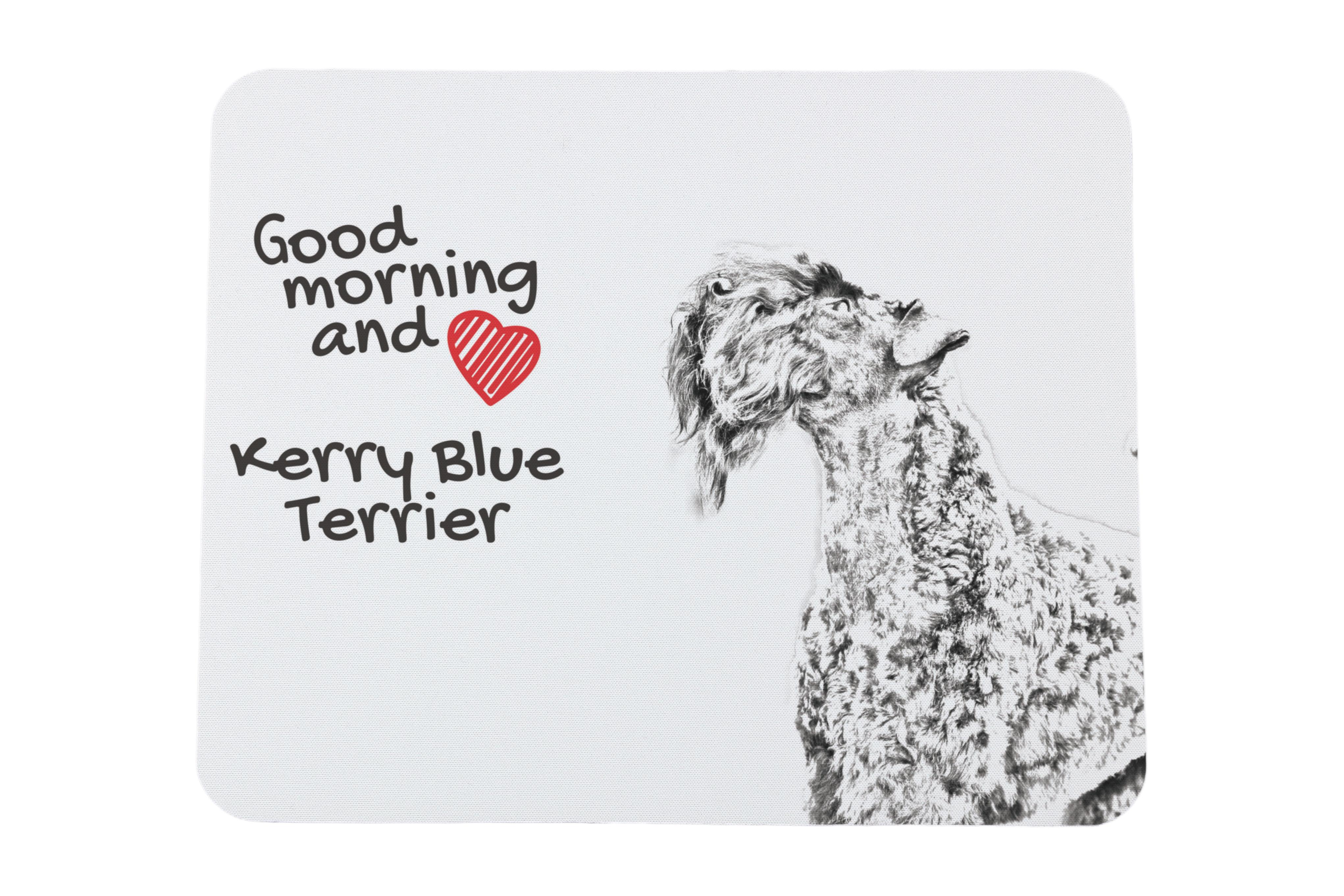 Kerry Blue Terrier, Irish Blue Terrier - mouse pad with print, personalized dog-themed mouse pad, unique gadget for an office worker by Art-Dog brand білий
Kerry Blue Terrier, Irish Blue Terrier - mouse pad with print, personalized dog-themed mouse pad, unique gadget for an office worker by Art-Dog brand білий