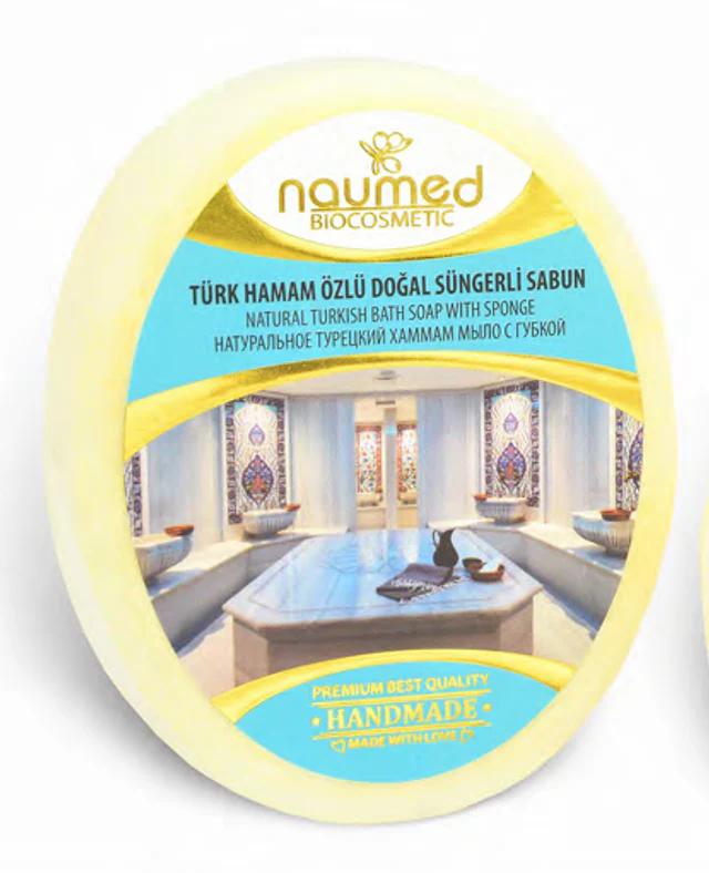 NAUMED HAMAM Натхненне Ароматне Мило-Губка 135г 1 PC
NAUMED HAMAM Натхненне Ароматне Мило-Губка 135г 1 PC