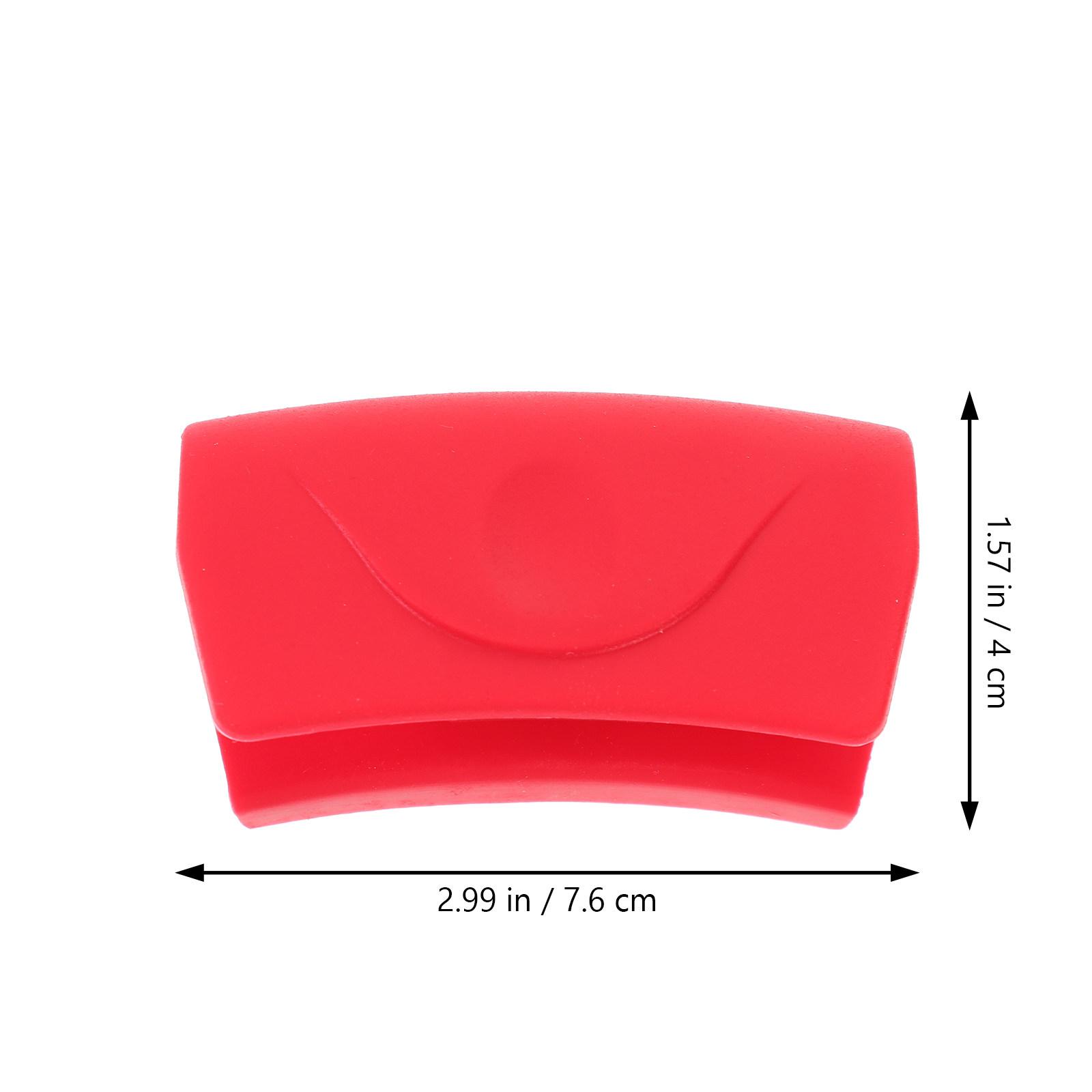 1Pair Silicone Pot Handle Covers High Temp Resistant Wear Proof Ergonomic Grip for Pan Wok Pot Handle Protection Kitchen красный
1Pair Silicone Pot Handle Covers High Temp Resistant Wear Proof Ergonomic Grip for Pan Wok Pot Handle Protection Kitchen красный