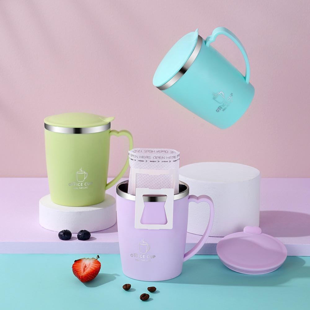 350ml Thermal Coffee Cup 304 Stainless Steel Kid Milk Cup Portable Thermos Mug Children Gift світло-фіолетового кольору
350ml Thermal Coffee Cup 304 Stainless Steel Kid Milk Cup Portable Thermos Mug Children Gift світло-фіолетового кольору