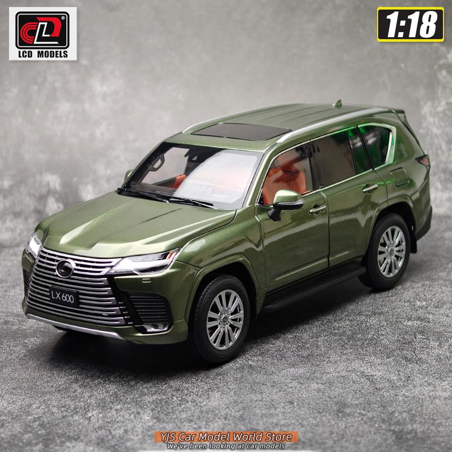 LCD 1:18 Lexus LX600 литий автомодель позашляховик статична прикраса святковий подарунок колекція металевий матеріал зелений
LCD 1:18 Lexus LX600 литий автомодель позашляховик статична прикраса святковий подарунок колекція металевий матеріал зелений