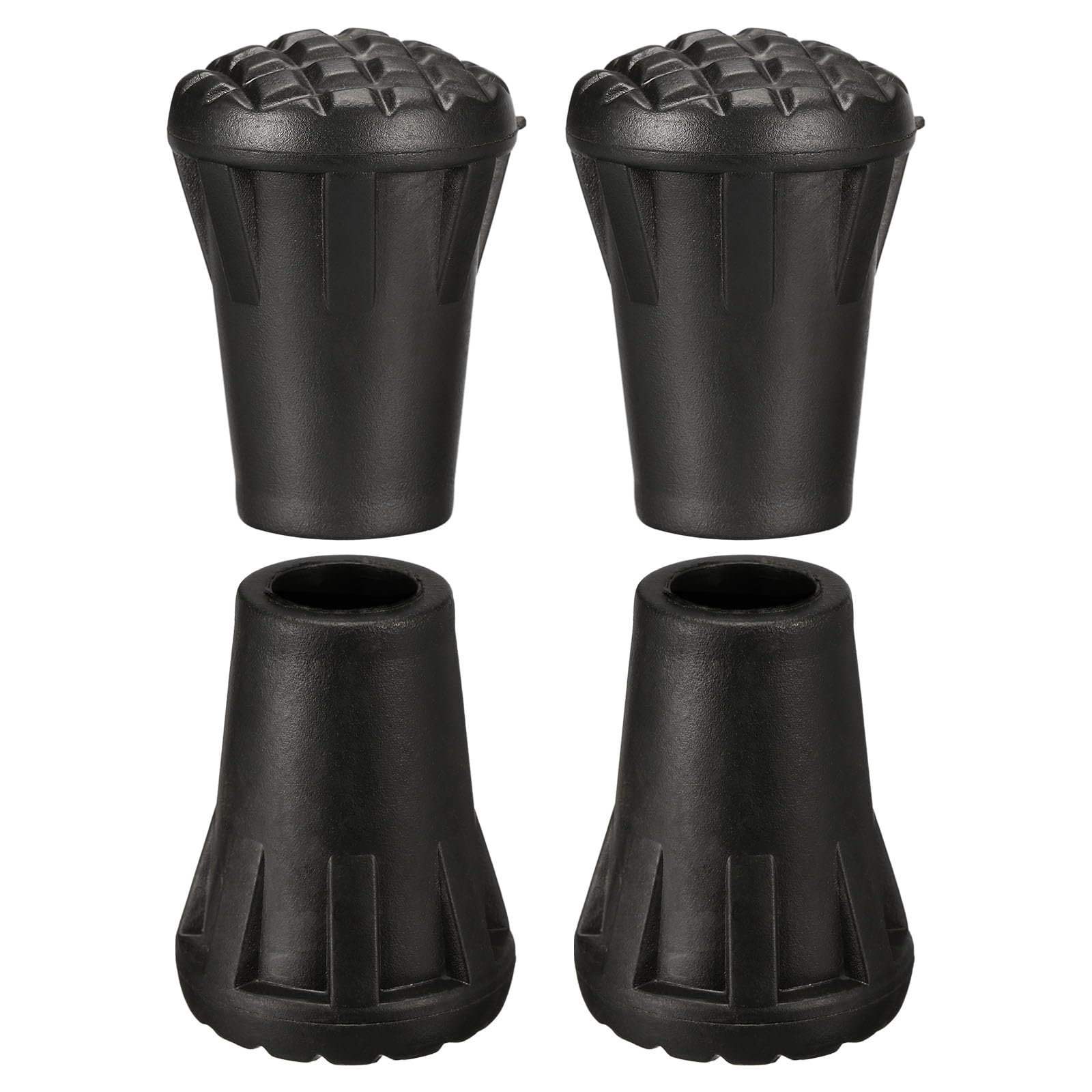 M METERXITY Set of 4 Trekking Pole Tip Cap Cane Replacement Cap Round Bottom Ski Stick Tip Suitable for Outdoor Hiking Pole Inner Diameter - (0.41
M METERXITY Set of 4 Trekking Pole Tip Cap Cane Replacement Cap Round Bottom Ski Stick Tip Suitable for Outdoor Hiking Pole Inner Diameter - (0.41