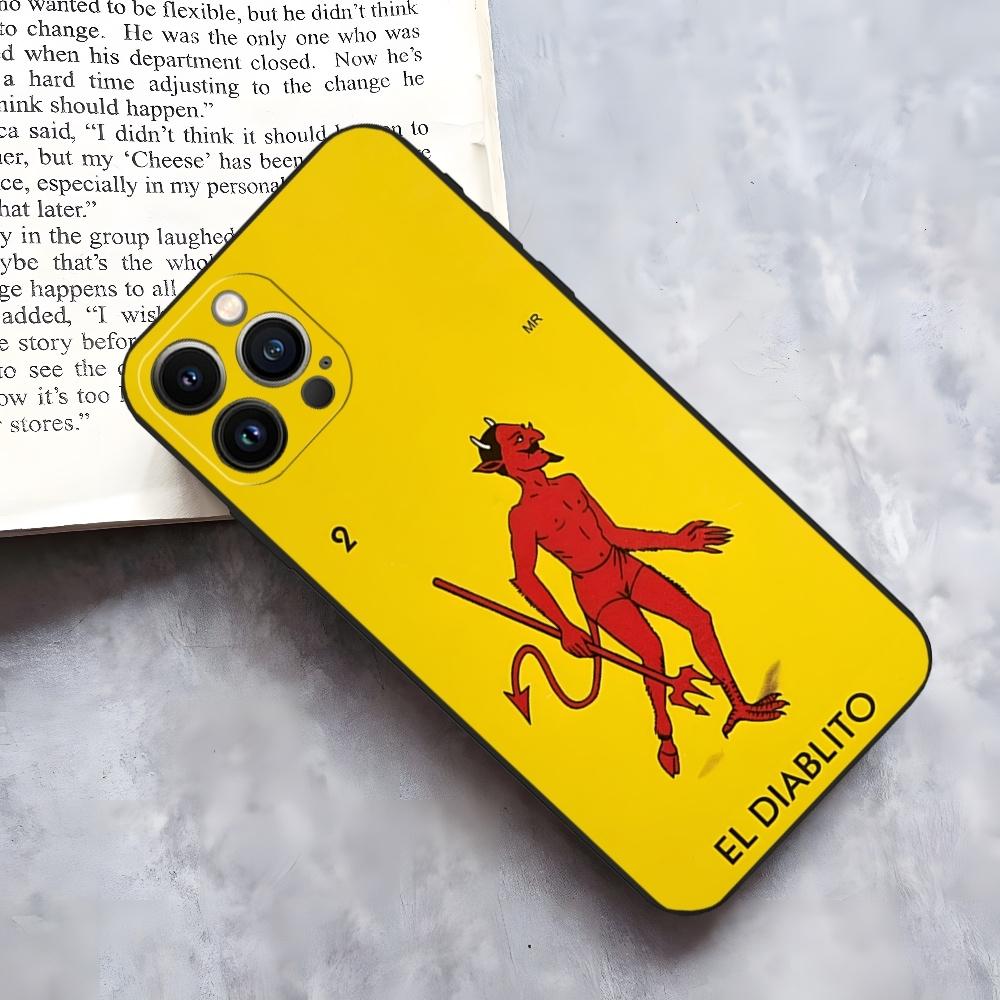 Mexican Bingo Loteria Phone Case for iphone 15 14 Pro 13 Mini 11 12 Max Xr X Xs 8 Plus Shockproof Back Cover iPhone12
Mexican Bingo Loteria Phone Case for iphone 15 14 Pro 13 Mini 11 12 Max Xr X Xs 8 Plus Shockproof Back Cover iPhone12