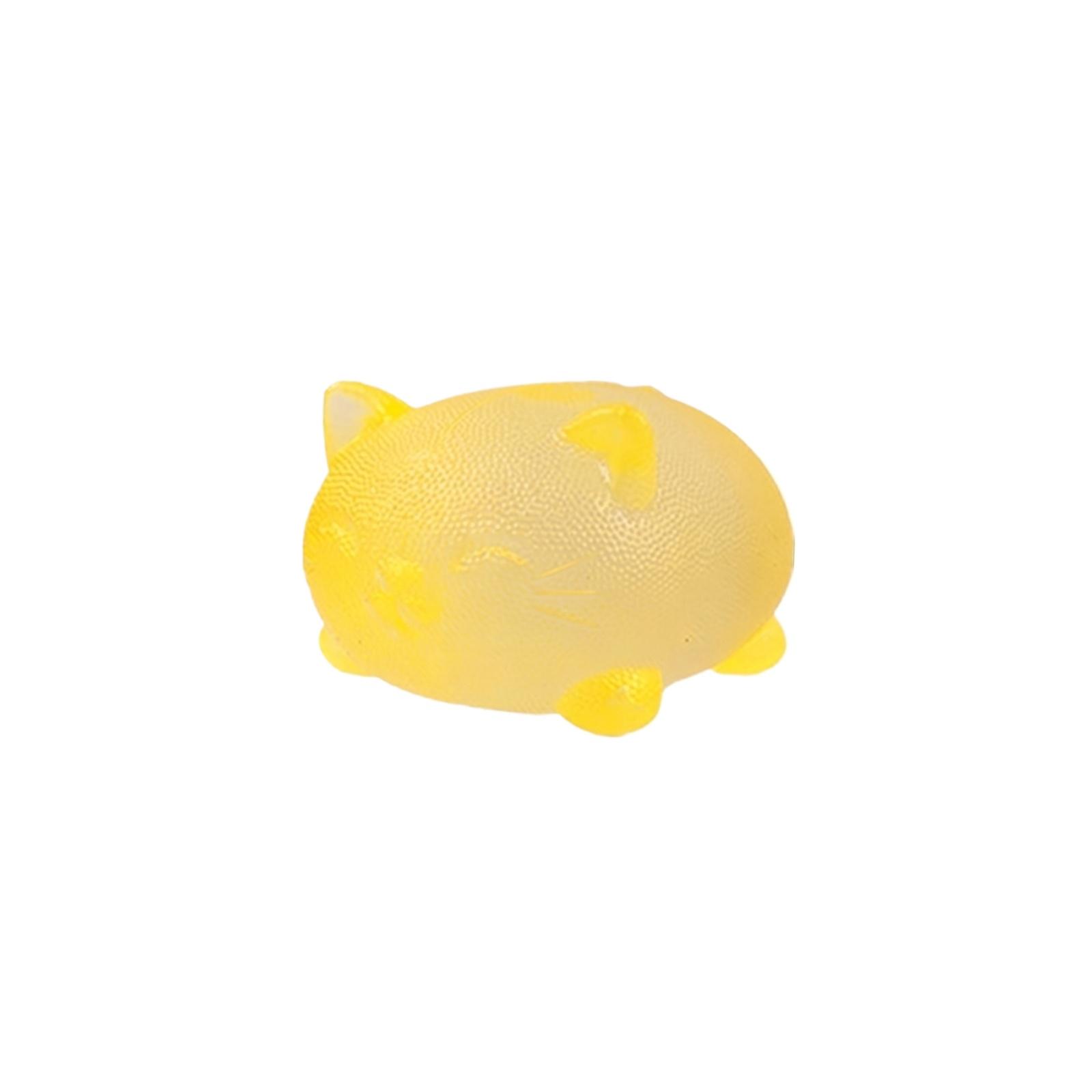Soft Silicone Cat Shaped Stress Relief Toy Squeeze Sensory Fidget Toy for Kids and Adults Durable and Portable One Size жовтий
Soft Silicone Cat Shaped Stress Relief Toy Squeeze Sensory Fidget Toy for Kids and Adults Durable and Portable One Size жовтий