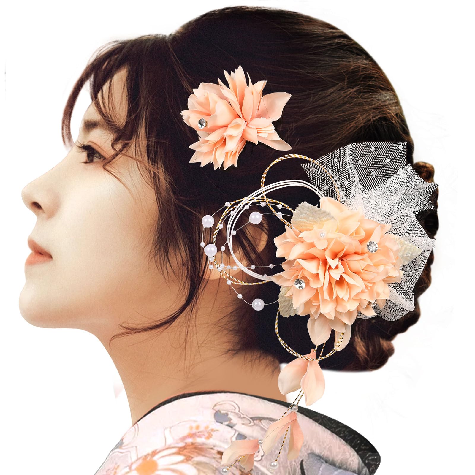 OTAKUMARKET Украшение для волос 2 Идеально для и и Включает заколки для волос и Доступно в 3 цветах Набор, Штук, Выпускные, Хакама, Совершеннолетие оранжевый
OTAKUMARKET Украшение для волос 2 Идеально для и и Включает заколки для волос и Доступно в 3 цветах Набор, Штук, Выпускные, Хакама, Совершеннолетие оранжевый